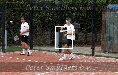 Capelle aan de IJssel 7 september 2022
Presentatie kleinglijn voor Padel van Robin van Persie en zijn vrouw Bouchra v Persie. Frank Lammers en John v Lottum