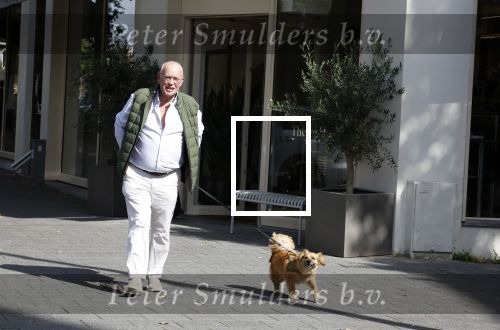 Amsterdam 12 september 2022
Frans Mulder met zijn hond in amsterdam zuid
