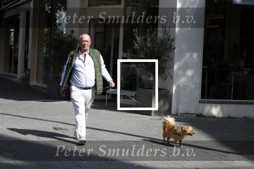 Amsterdam 12 september 2022
Frans Mulder met zijn hond in amsterdam zuid