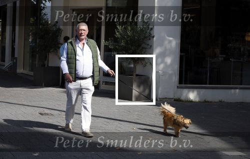 Amsterdam 12 september 2022
Frans Mulder met zijn hond in amsterdam zuid