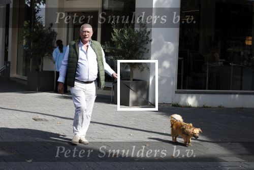 Amsterdam 12 september 2022
Frans Mulder met zijn hond in amsterdam zuid