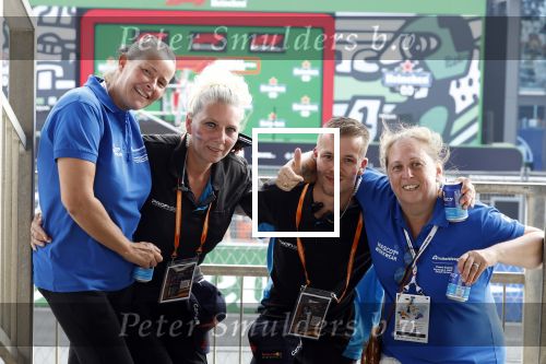 Zandvoort 4 september 2022
Nederlandse F1 Grand Prix op circuit Zandvoort.
Gea Geeske met collega\'s
