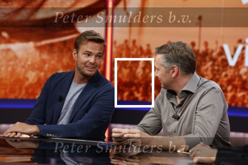 Hilversum 26 augustus 2022
Perspresentatie Viaplay met oa Amber Brantsen Christijan Albers Giedo v d Garde Sebastiaan Bleekemolen en Allard Kalff.