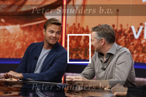 Hilversum 26 augustus 2022
Perspresentatie Viaplay met oa Amber Brantsen Christijan Albers Giedo v d Garde Sebastiaan Bleekemolen en Allard Kalff.