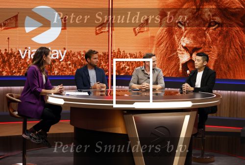 Hilversum 26 augustus 2022
Perspresentatie Viaplay met oa Amber Brantsen Christijan Albers Giedo v d Garde Sebastiaan Bleekemolen en Allard Kalff.
