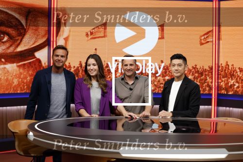 Hilversum 26 augustus 2022
Perspresentatie Viaplay met oa Amber Brantsen Christijan Albers Giedo v d Garde Sebastiaan Bleekemolen en Allard Kalff en Ho Pin Tung