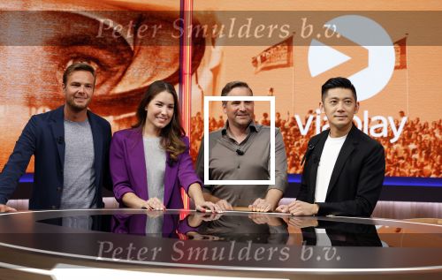 Hilversum 26 augustus 2022
Perspresentatie Viaplay met oa Amber Brantsen Christijan Albers Giedo v d Garde Sebastiaan Bleekemolen en Allard Kalff en Ho Pin Tung