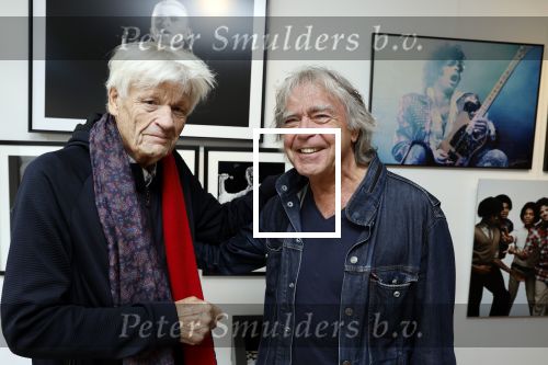 Amsterdam 17 september 2022
Opening expositie Govert de Roos en Bert Tier in galerie Zo Mooi. Govert met Nico Koster
