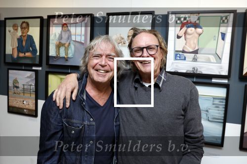 Amsterdam 17 september 2022
Opening expositie Govert de Roos en Bert Tier in galerie Zo Mooi