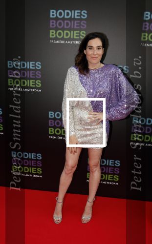Amsterdam 24 augustus 2022
Oremiere Bodies Bodies Bosies van Halina Reijn in Tuschinski . `Halina en haar hartsvriendin Carice v Houten