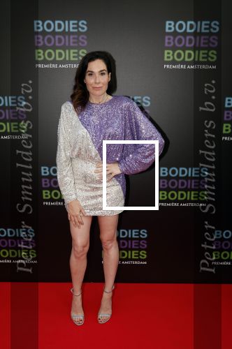 Amsterdam 24 augustus 2022
Oremiere Bodies Bodies Bosies van Halina Reijn in Tuschinski . `Halina en haar hartsvriendin Carice v Houten