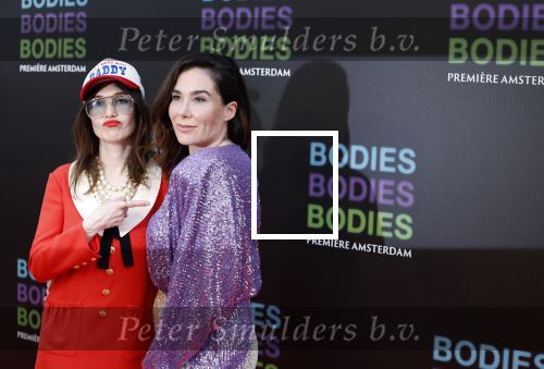 Amsterdam 24 augustus 2022
Oremiere Bodies Bodies Bosies van Halina Reijn in Tuschinski . `Halina en haar hartsvriendin Carice v Houten