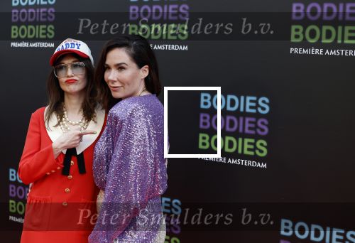 Amsterdam 24 augustus 2022
Oremiere Bodies Bodies Bosies van Halina Reijn in Tuschinski . `Halina en haar hartsvriendin Carice v Houten