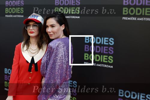 Amsterdam 24 augustus 2022
Oremiere Bodies Bodies Bosies van Halina Reijn in Tuschinski . `Halina en haar hartsvriendin Carice v Houten