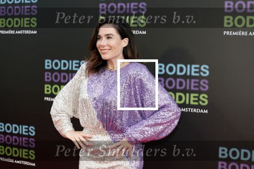 Amsterdam 24 augustus 2022
Oremiere Bodies Bodies Bosies van Halina Reijn in Tuschinski . `Halina en haar hartsvriendin Carice v Houten