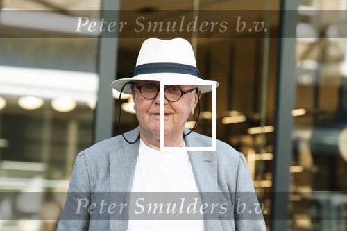 Amsterdam 1 september 2022
Harry Mens met hoed op op de pc hooftstraat