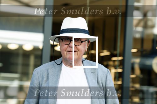Amsterdam 1 september 2022
Harry Mens met hoed op op de pc hooftstraat