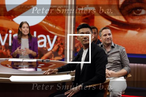 Hilversum 26 augustus 2022
Perspresentatie Viaplay met oa Amber Brantsen Christijan Albers Giedo v d Garde Sebastiaan Bleekemolen en Allard Kalff.