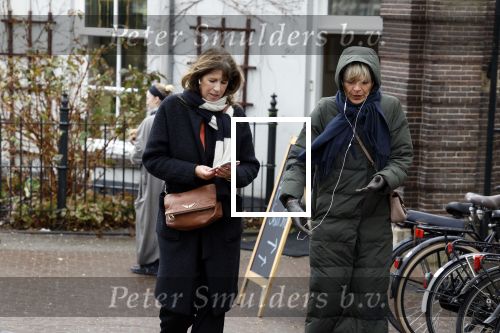 Amsterdam 31 maart 2022
Isa Hoes en Medina Schuurman op straat in Amsterdam