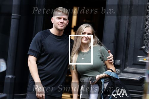 Amsterdam 24 augustus 2022
Jacob Ferilli met zijn zus op de pc hooftstraat