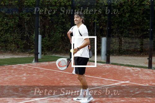 Capelle aan de IJssel 7 september 2022
Presentatie kleinglijn voor Padel van Robin van Persie en zijn vrouw Bouchra v Persie. Frank Lammers en John v Lottum