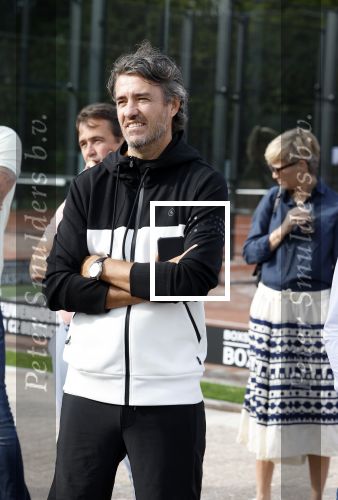 Capelle aan de IJssel 7 september 2022
Presentatie kleinglijn voor Padel van Robin van Persie en zijn vrouw Bouchra v Persie. John v Lottum