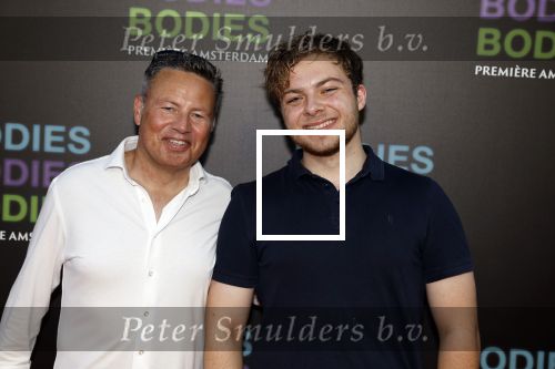 Amsterdam 24 augustus 2022
Premiere Bodies Bodies Bosies van Halina Reijn in Tuschinski . Joost Buitenweg en zijn zoon
