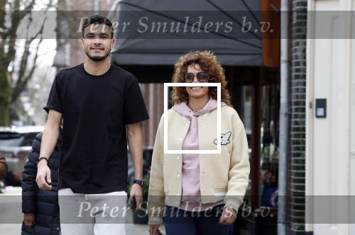 Amsterdam 16 maart 2022
Karin de Rooij met haar zoon Nigel op de cornelis schuytstraat