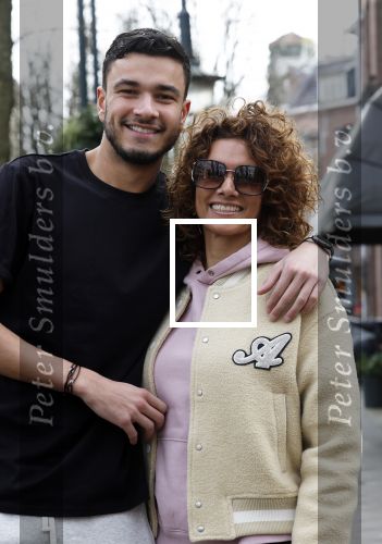 Amsterdam 16 maart 2022
Karin de Rooij met haar zoon Nigel op de cornelis schuytstraat