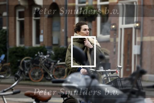 Amsterdam 16 maart 2022
Kim v Kooten op de fiets in Amsterdam zuid