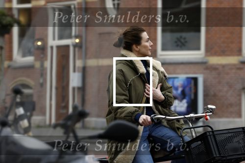 Amsterdam 16 maart 2022
Kim v Kooten op de fiets in Amsterdam zuid