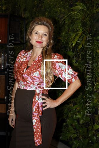 Hilversum 30 augustus 2022
Perspresentatie NPO in theater Gooiland.
Lauren Verster hoog zwanger