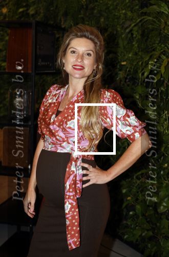 Hilversum 30 augustus 2022
Perspresentatie NPO in theater Gooiland.
Lauren Verster hoog zwanger
