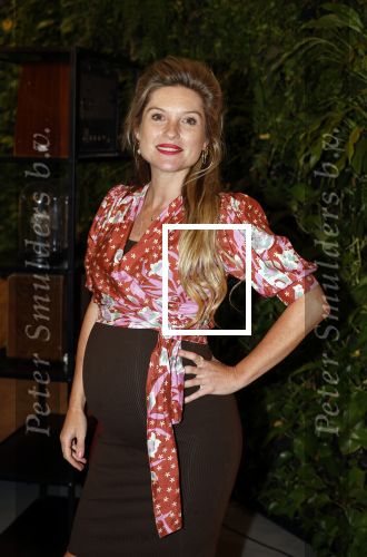 Hilversum 30 augustus 2022
Perspresentatie NPO in theater Gooiland.
Lauren Verster hoog zwanger