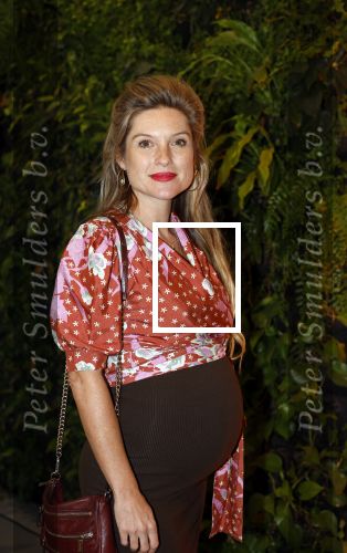 Hilversum 30 augustus 2022
Perspresentatie NPO in theater Gooiland.
Lauren Verster hoog zwanger
