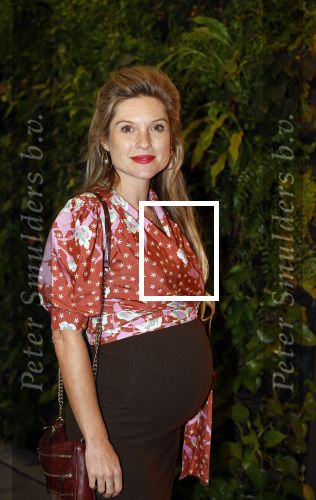 Hilversum 30 augustus 2022
Perspresentatie NPO in theater Gooiland.
Lauren Verster hoog zwanger