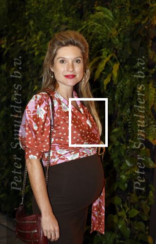 Hilversum 30 augustus 2022
Perspresentatie NPO in theater Gooiland.
Lauren Verster hoog zwanger