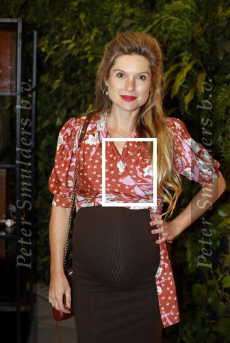 Hilversum 30 augustus 2022
Perspresentatie NPO in theater Gooiland.
Lauren Verster hoog zwanger