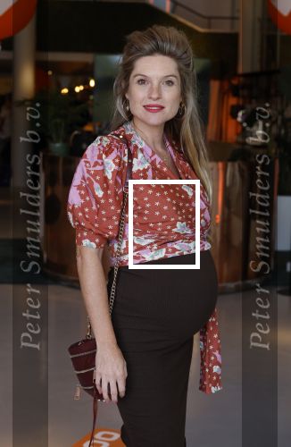 Hilversum 30 augustus 2022
Perspresentatie NPO in theater Gooiland.
Lauren Verster hoog zwanger