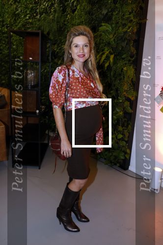 Hilversum 30 augustus 2022
Perspresentatie NPO in theater Gooiland.
Lauren Verster hoog zwanger