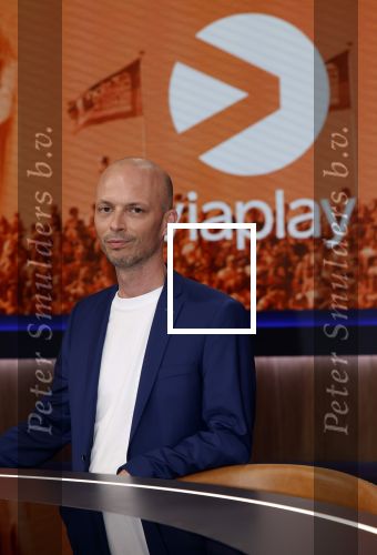 Hilversum 26 augustus 2022
Perspresentatie Viaplay met oa Amber Brantsen Christijan Albers Giedo v d Garde Sebastiaan Bleekemolen en Allard Kalff. Marco Zwaneveld