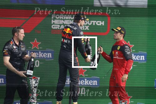 Zandvoort 4 september 2022
Nederlandse F1 Grand Prix op circuit Zandvoort.
Het podium met Max Verstappen 1e George Rusell 2e en Charles Leclerc 3e. Prins Bernhard reikt de prijzen uit.