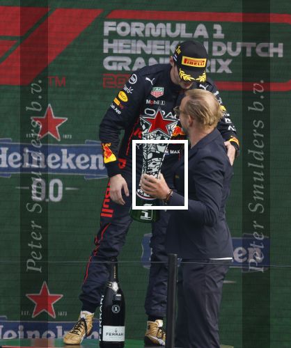 Zandvoort 4 september 2022
Nederlandse F1 Grand Prix op circuit Zandvoort.
Het podium met Max Verstappen 1e George Rusell 2e en Charles Leclerc 3e. Prins Bernhard reikt de prijzen uit.