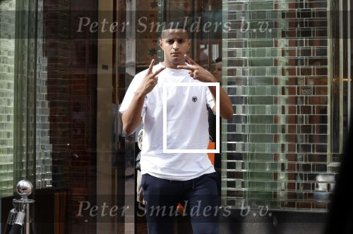 Amsterdam 10 september 2022
Mohamed Ihattaren met vriendin op de pc hooftstraat