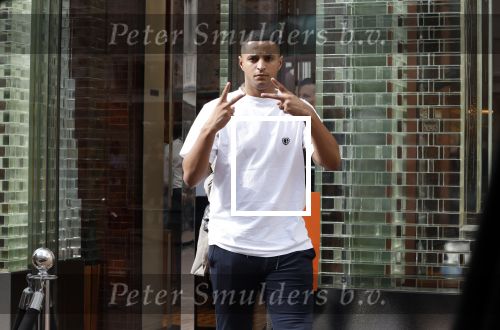 Amsterdam 10 september 2022
Mohamed Ihattaren met vriendin op de pc hooftstraat