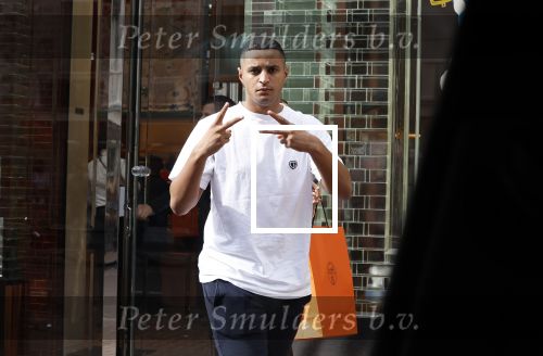 Amsterdam 10 september 2022
Mohamed Ihattaren met vriendin op de pc hooftstraat