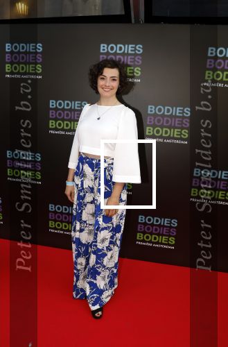 Amsterdam 24 augustus 2022
Oremiere Bodies Bodies Bosies van Halina Reijn in Tuschinski . Nandi v Beurden