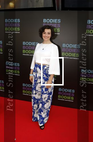 Amsterdam 24 augustus 2022
Oremiere Bodies Bodies Bosies van Halina Reijn in Tuschinski . Nandi v Beurden