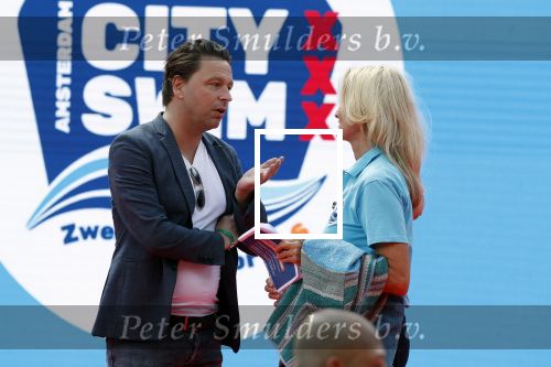 Amsterdam 28 augustus 2022
ALS Cityswim in de grachten van Amsterdam.
Natasja Froger en Matthijs Albers
