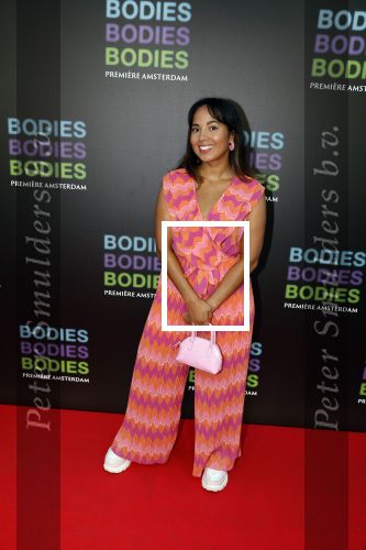 Amsterdam 24 augustus 2022
Premiere Bodies Bodies Bosies van Halina Reijn in Tuschinski . Nienke v Dijk